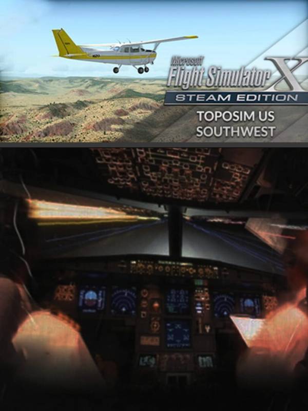 Microsoft Flight Simulator X: Steam Edition - Toposim US Southwest cover