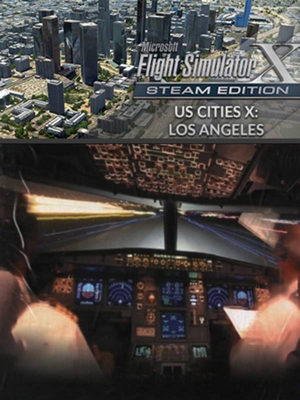 Microsoft Flight Simulator X: Steam Edition - US Cities X: Los Angeles cover