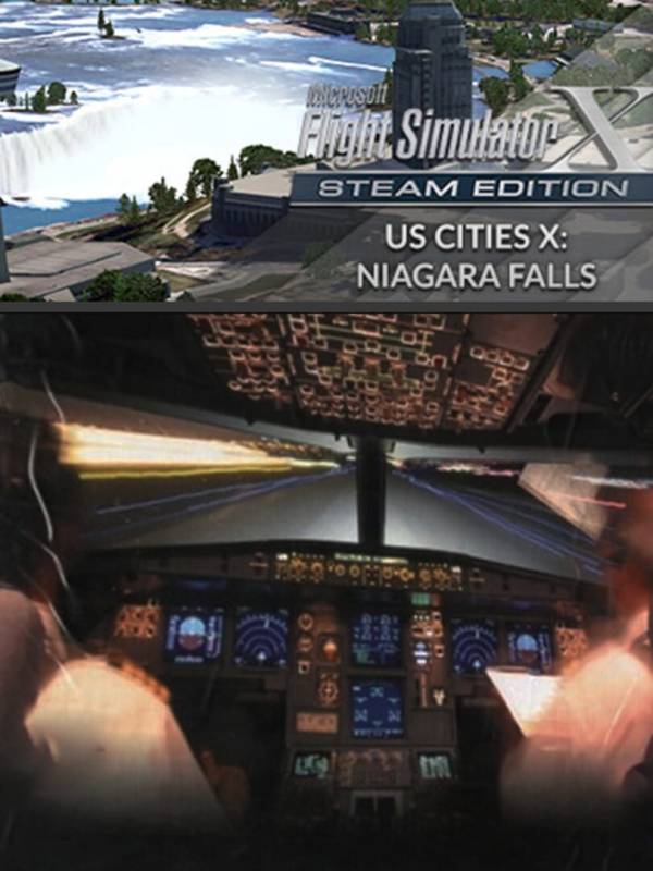 Microsoft Flight Simulator X: Steam Edition - US Cities X: Niagara Falls cover