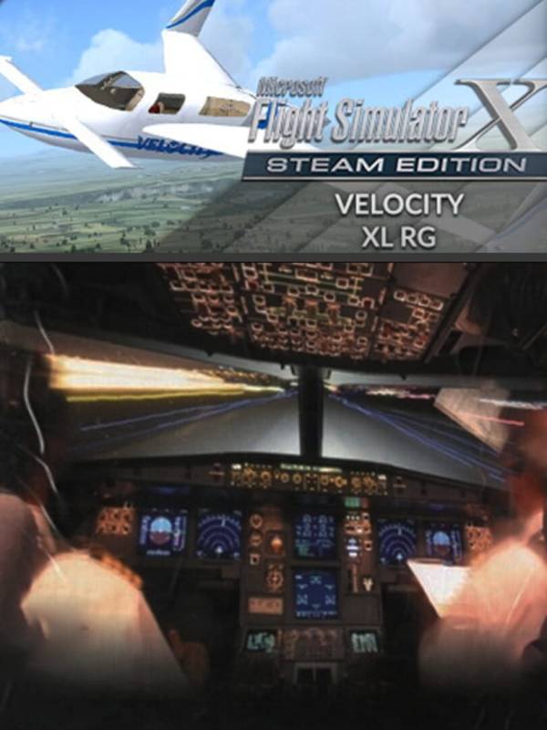 Microsoft Flight Simulator X: Steam Edition - Velocity XL RG cover