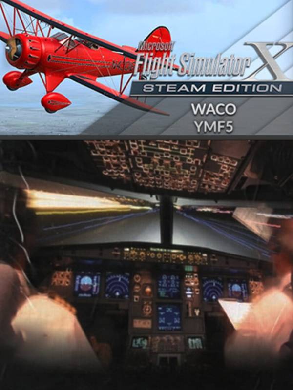 Microsoft Flight Simulator X: Steam Edition - WACO YMF5 cover