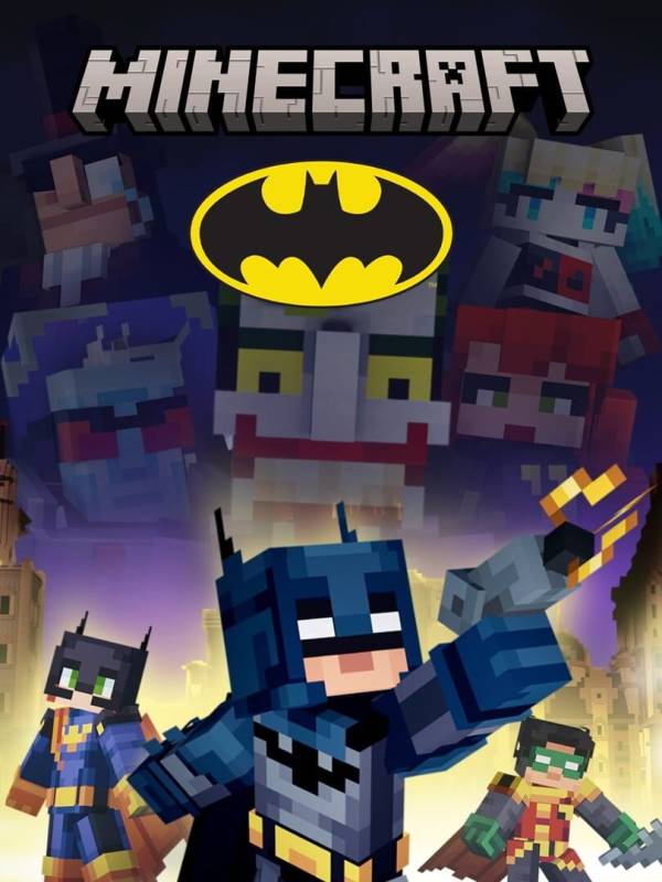 Minecraft: Batman cover