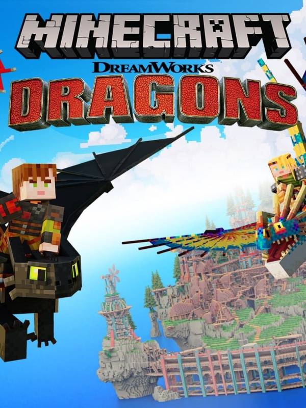 Minecraft: How To Train Your Dragon cover