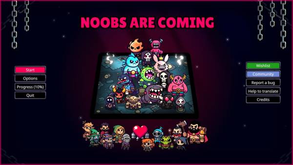 Noobs Are Coming screenshot