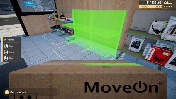 Returns Outlet Simulator screenshot