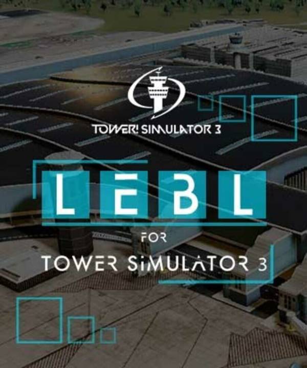 Tower! Simulator 3: LEBL Airport cover