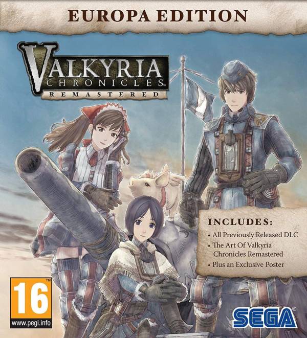 Valkyria Chronicles: Remastered - Europa Edition cover