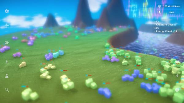 Anlife: Motion-Learning Life Evolution screenshot