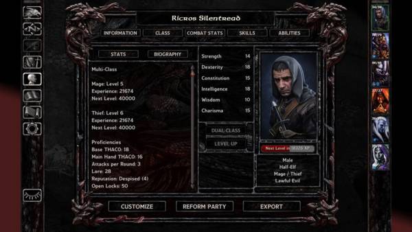 Baldur's Gate: Enhanced Edition - Deluxe Edition screenshot