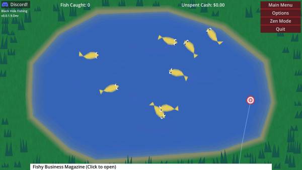 Black Hole Fishing screenshot
