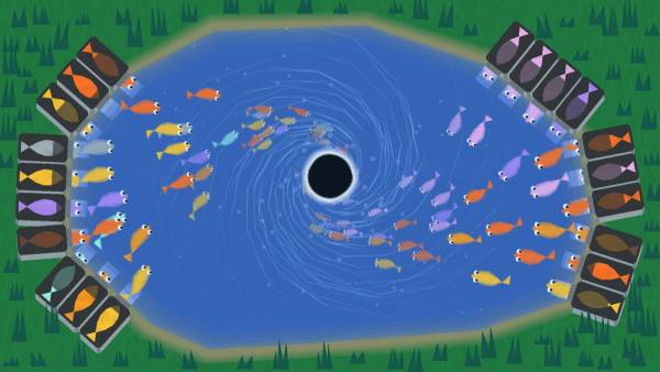 Black Hole Fishing screenshot