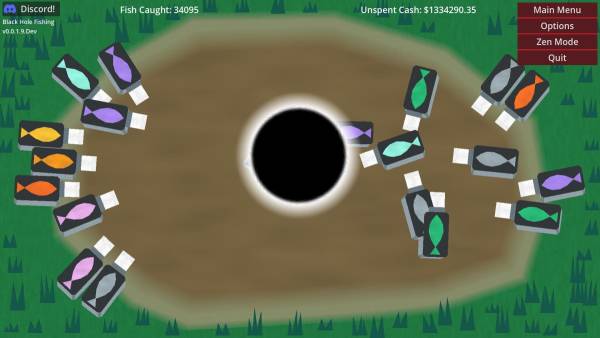 Black Hole Fishing screenshot