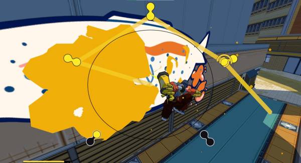 Bomb Rush Cyberfunk: Base & Jay screenshot