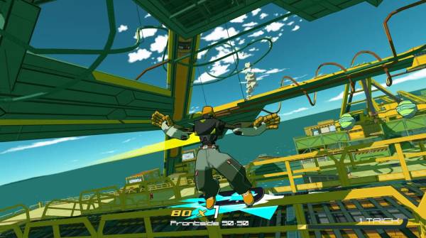 Bomb Rush Cyberfunk: Base & Jay screenshot