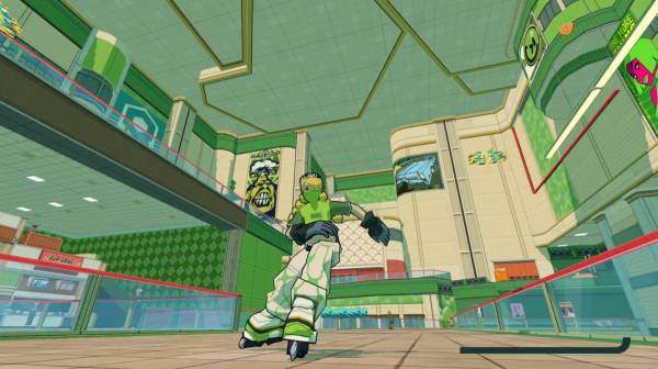 Bomb Rush Cyberfunk: Base & Jay screenshot
