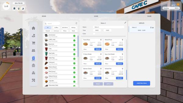 Cafe Business Manager screenshot