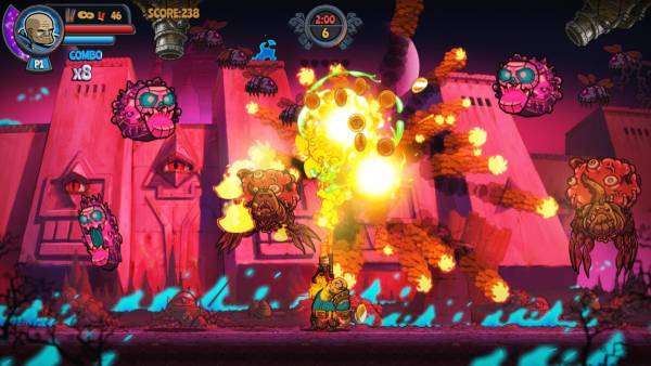 Couch Co-Op: Urban Flow + Knights & Guns screenshot