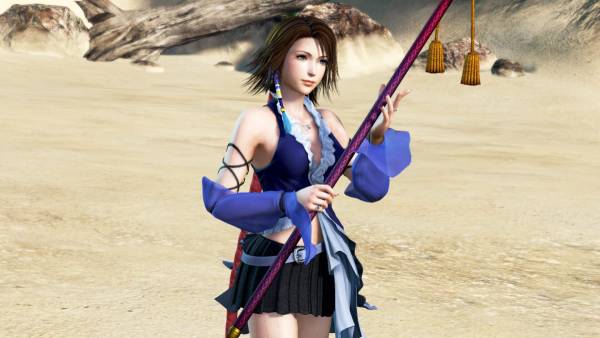 Dissidia Final Fantasy NT: Songstress's Garb Appearance Set & 5th Weapon for Yuna screenshot