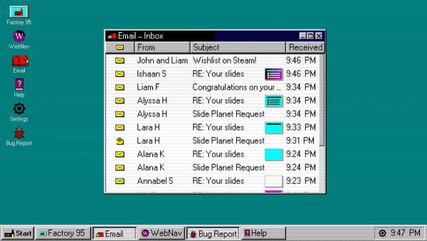 Factory 95 screenshot