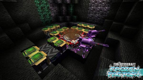 FortressCraft Evolved!: Frozen Factory screenshot