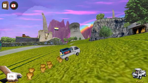 Funi Raccoon Game screenshot