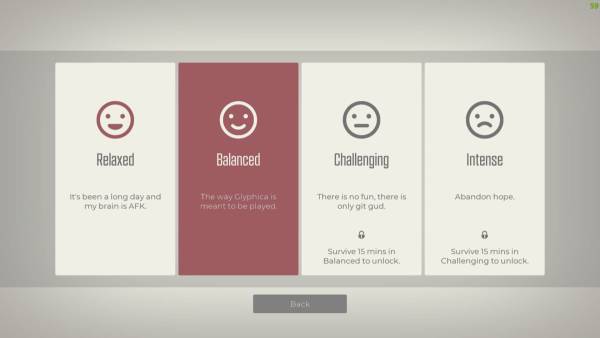 Glyphica: Typing Survival screenshot