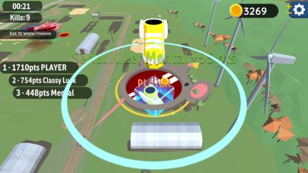 Hole io: Animals DLC screenshot