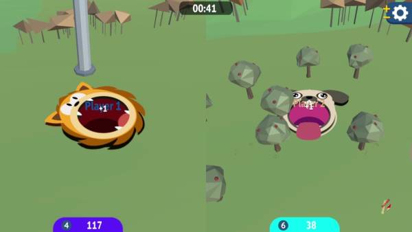 Hole io: Animals DLC screenshot