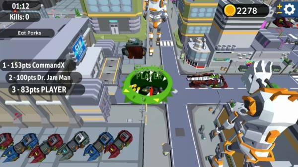 Hole io: Freaks DLC screenshot