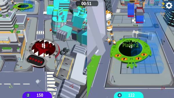 Hole io: Freaks DLC screenshot
