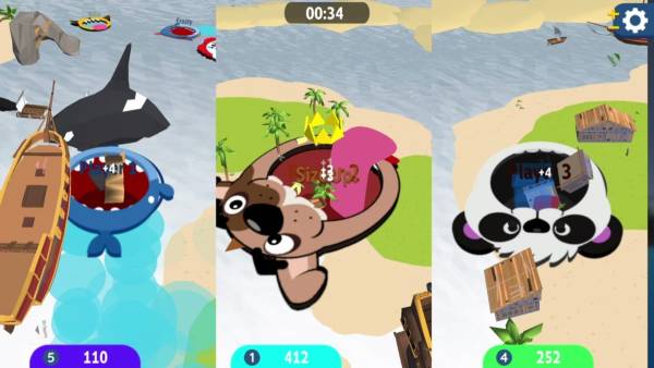Hole io & Paper io 2 screenshot