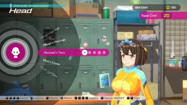 Kandagawa Jet Girls: Murasaki & Mirai Character Set screenshot