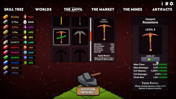 Keep on Mining!: Worlds screenshot