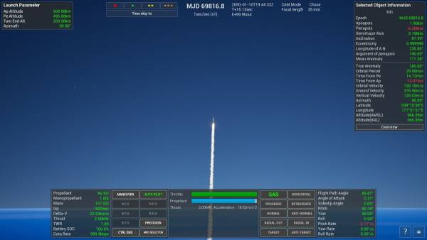 Keplerian Space Discovery screenshot