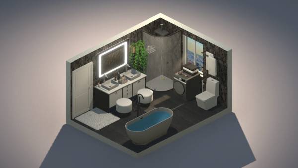 My Dream Setup: Bathroom DLC screenshot