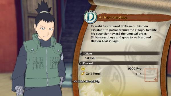 Naruto Shippuden: Ultimate Ninja Storm 4 - Shikamaru's Tale Extra Scenario screenshot