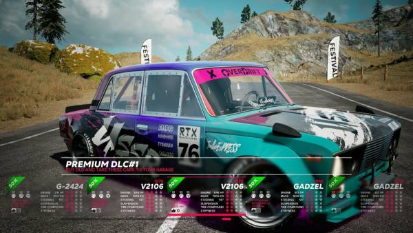 OverDrift Festival: Premium Cars Pack#1 screenshot