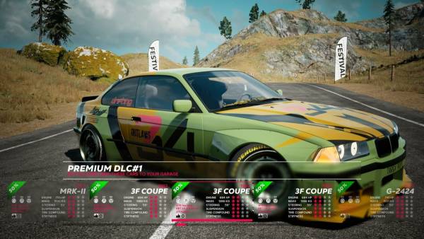 OverDrift Festival: Premium Cars Pack#1 screenshot