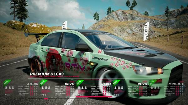 OverDrift Festival: Premium Cars Pack#3 screenshot