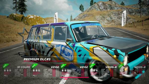 OverDrift Festival: Premium Cars Pack#3 screenshot