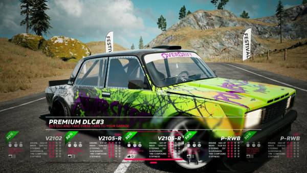 OverDrift Festival: Premium Cars Pack#3 screenshot