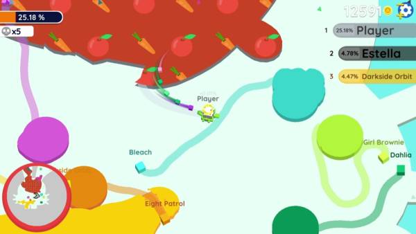 Paper io 2: Animals DLC screenshot