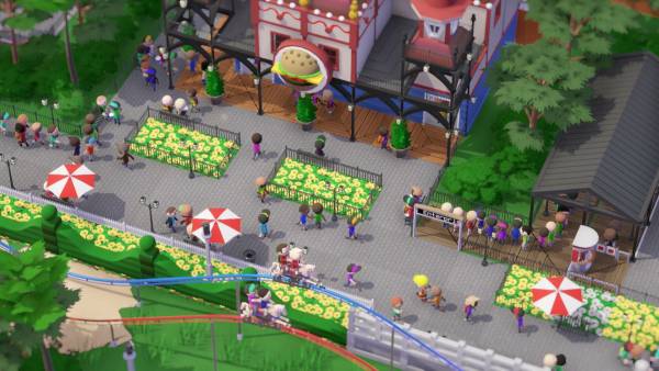 Parkitect: Booms & Blooms screenshot