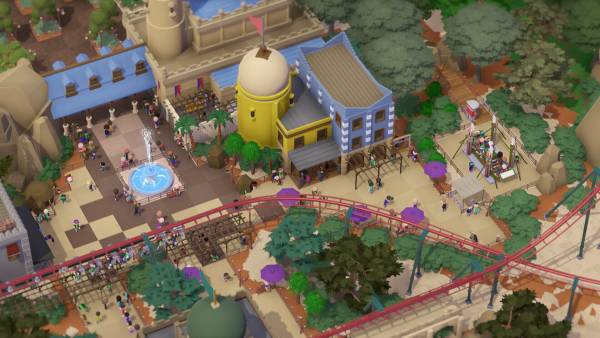 Parkitect: Booms & Blooms screenshot