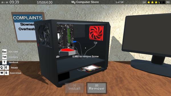 PC Store Simulator screenshot