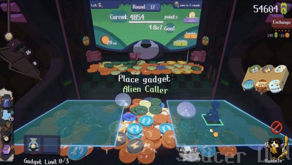 Raccoin: Coin Pusher Roguelike screenshot