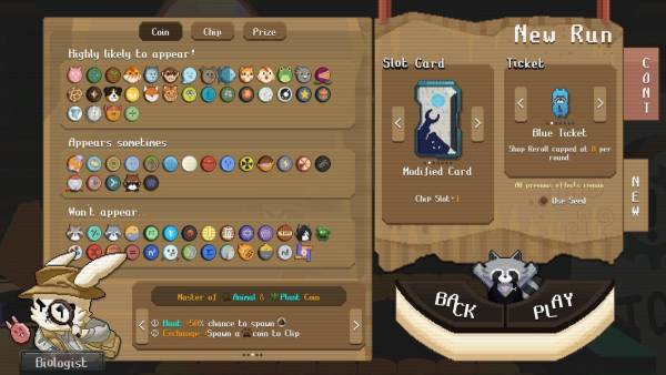 Raccoin: Coin Pusher Roguelike screenshot