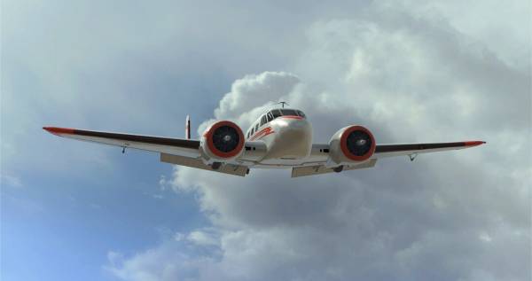 RealFlight Evolution: E-flite Beechcraft D18 1.5m screenshot