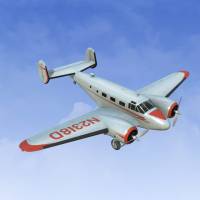 RealFlight Evolution: E-flite Beechcraft D18 1.5m screenshot thumbnail