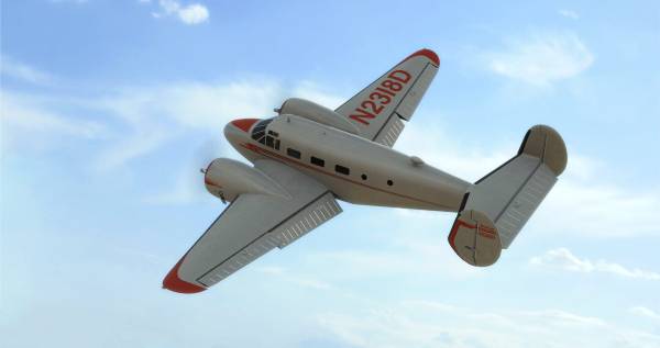 RealFlight Evolution: E-flite Beechcraft D18 1.5m screenshot